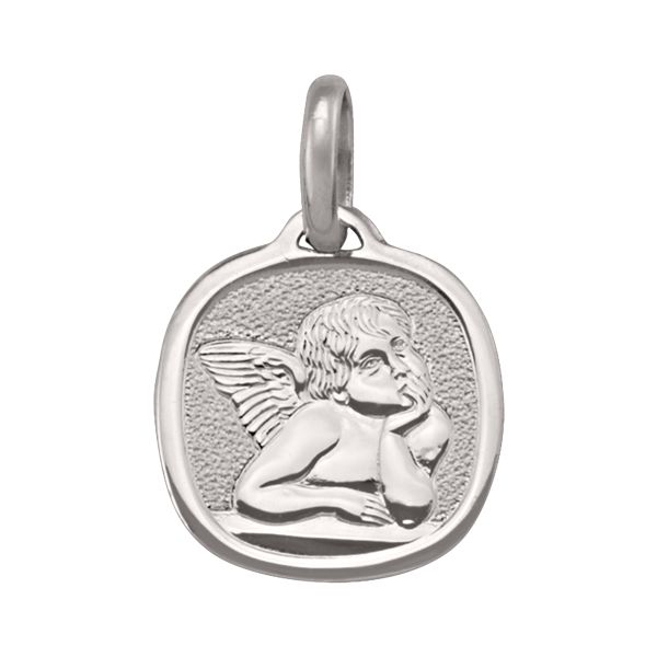 GOLD SOLID ANGEL MEDAL
