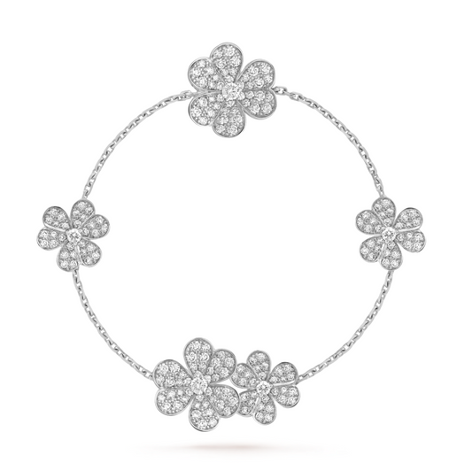 FRIVOLE BRACELET, 5 FLOWERS
