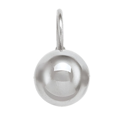 HIGH POLISH FRENCH BACK BALL EARRING