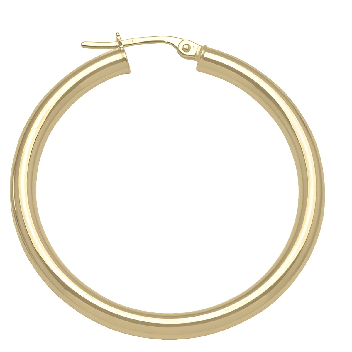 3MM TUBE HOOP EARRING