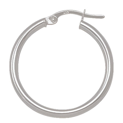 TUBE HOOP EARRING