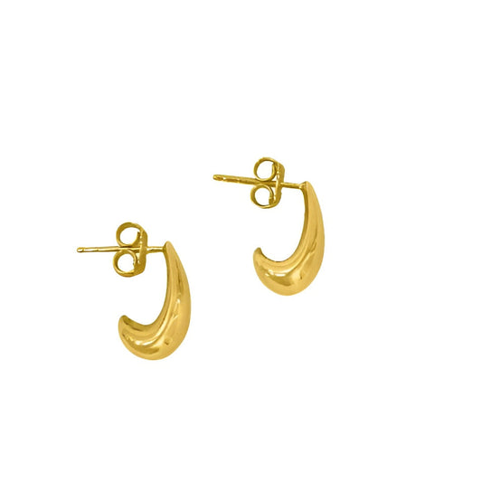 TEAR DROP STUD EARRING